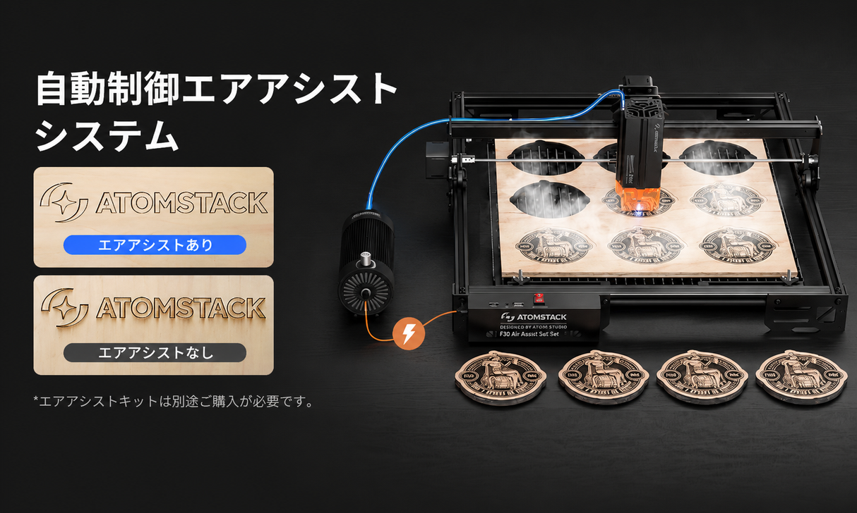 AtomStack A20 Pro V2 レーザー彫刻機