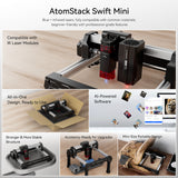 AtomStack Swift Mini レーザー彫刻機