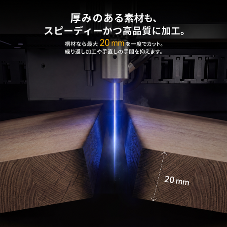 iKier K2 Pro 55W 密閉型レーザー彫刻機｜自動フォーカス・500×320mm