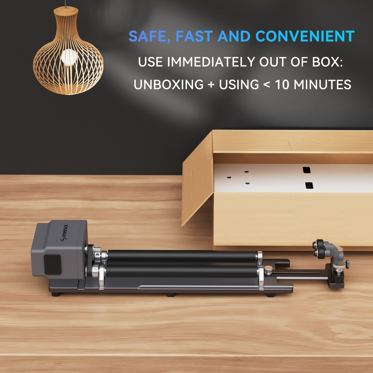 AtomStack R6 ロータリーローラー