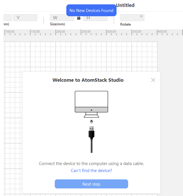 AtomStack Studio（無料レーザー加工ソフトウェア）